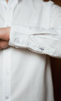Camisa Oxford Cairo Jean Blanca