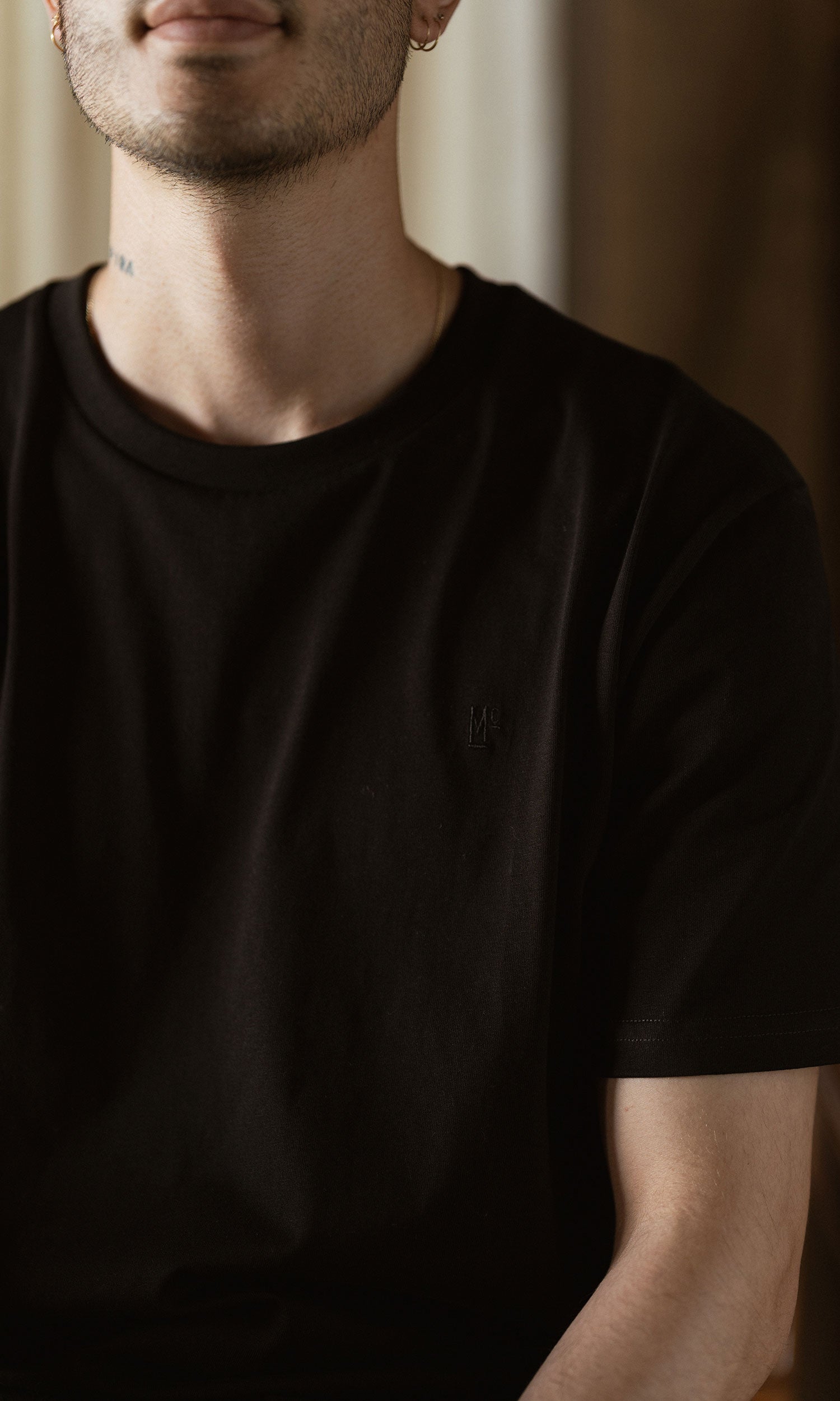 Camiseta Básica Alma Negra hombre