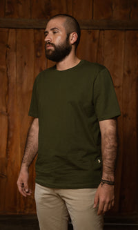Camiseta Básica Alma Verde hombre