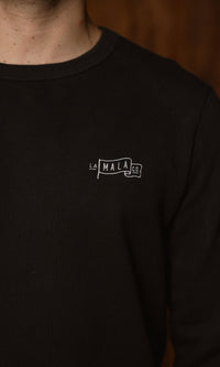 Saco cuello redondo vera azul hombre