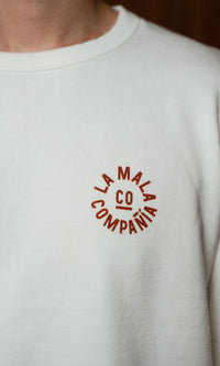 Saco cuello redondo vera crudo hombre